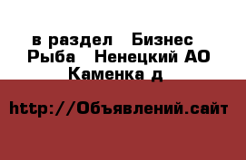  в раздел : Бизнес » Рыба . Ненецкий АО,Каменка д.